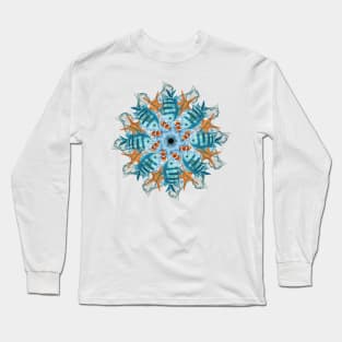 Nautical vibes mandala Long Sleeve T-Shirt